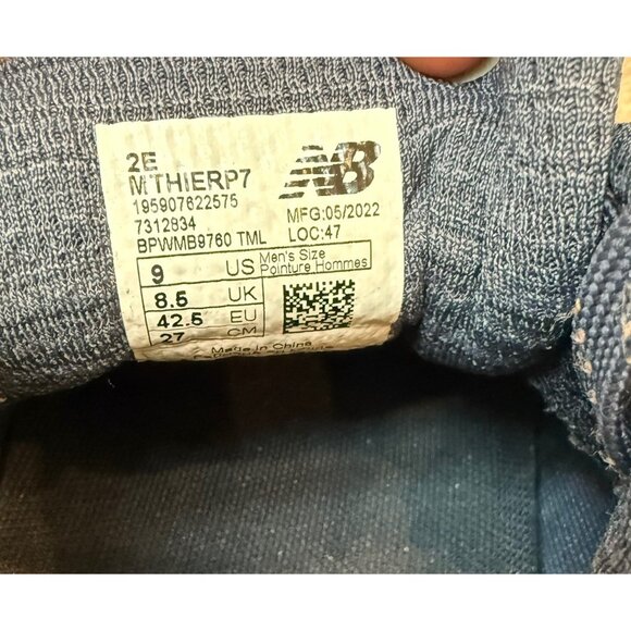 New Balance Fresh Foam Hierro V7 Thunder Trail Running Shoes Sneakers Mens 9 - Picture 10 of 10